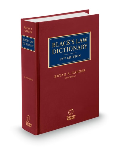 Black's Law Dictionary, 12th Edition