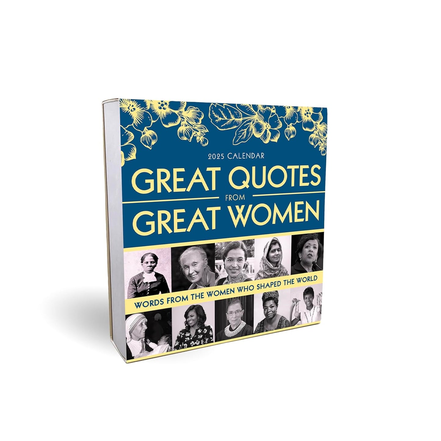 2025 Great Quotes From Great Women Boxed Calendar: 365 Days of Inspiration from Women Who Shaped the World (Daily Desk Gift for Her)
