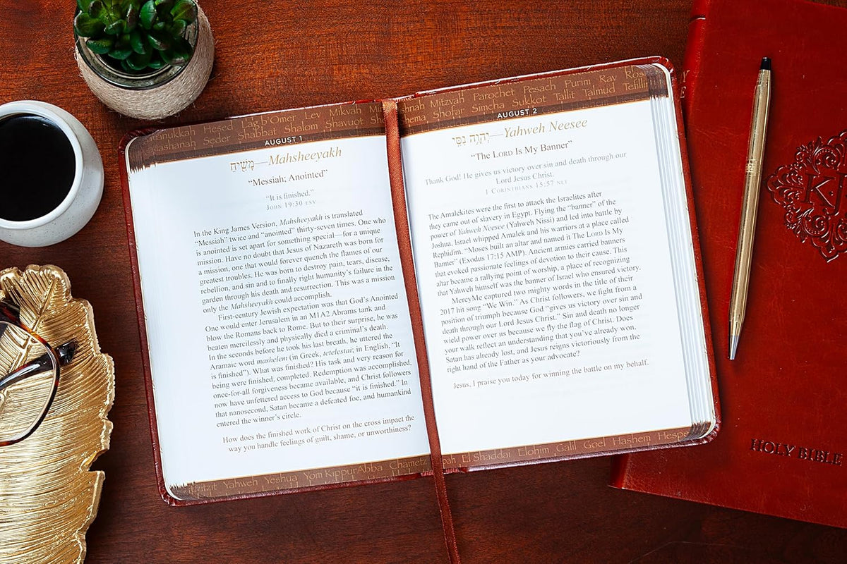 365 Hebrew Words Every Christian Should Know: A Daily Devotional