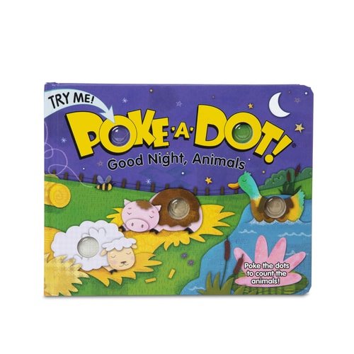 Poke-A-Dot: Goodnight, Animals