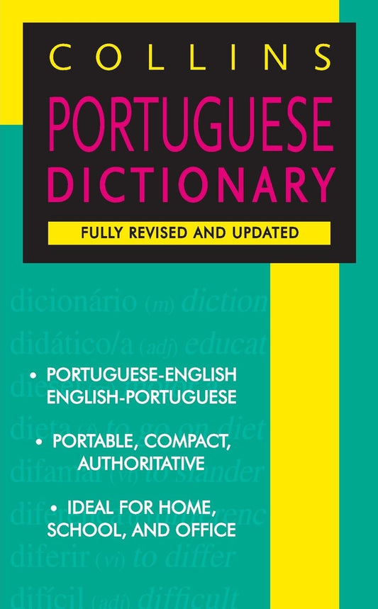 Collins Portuguese Dictionary: Portuguese-English/English-Portuguese (Revised, Updated)