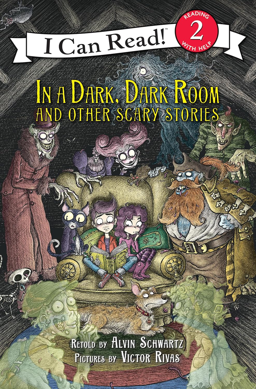 In a Dark, Dark Room and Other Scary Stories: Reillustrated Edition. a Halloween Book for Kids (Reillustrated)