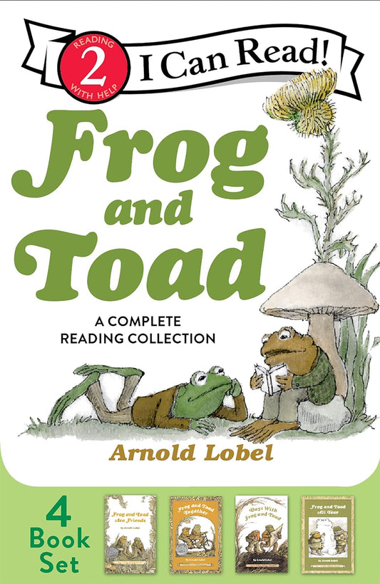 Frog and Toad: A Complete Reading Collection: A Box Set of All 4 Books from the Classic Animal Friendship and Adventure Series, Great for Growing Read