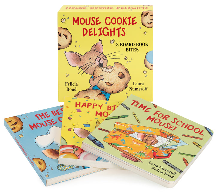 Mouse Cookie Delights: 3 Bites: The Best Mouse Cookie; Happy Birthday, Mouse!; Time for School, Mouse!