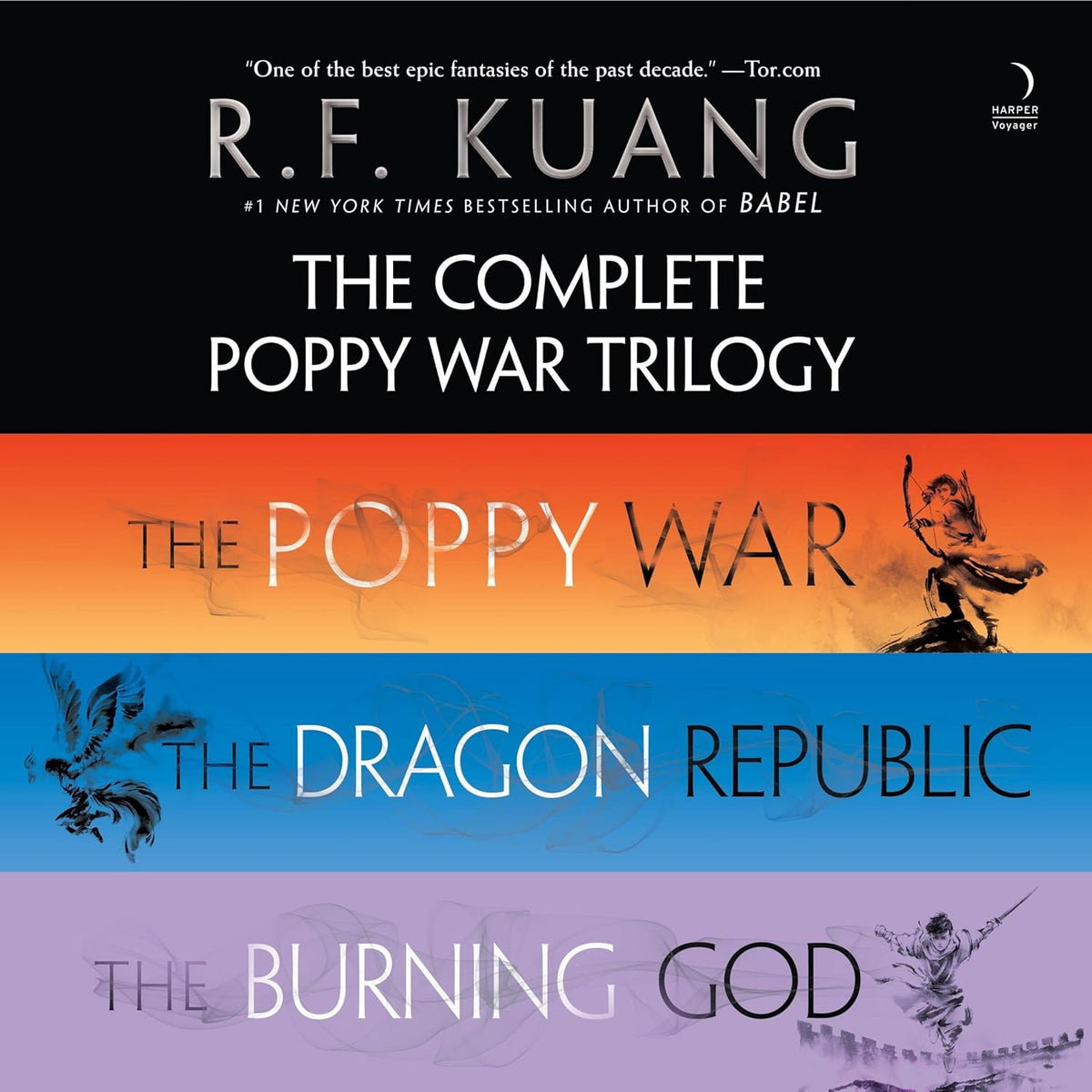 The Complete Poppy War Trilogy Boxed Set: The Poppy War / The Dragon Republic / The Burning God
