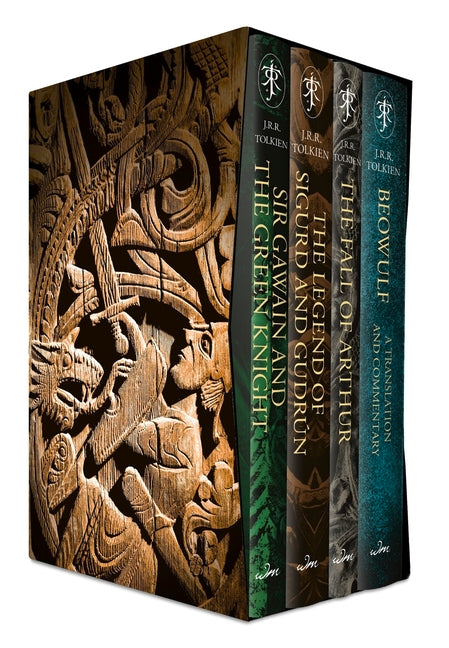 Tolkien Myths and Legends Box Set: Sir Gawain and the Green Knight, the Legend of Sigurd and Gudrun, the Fall of Arthur, Beowulf