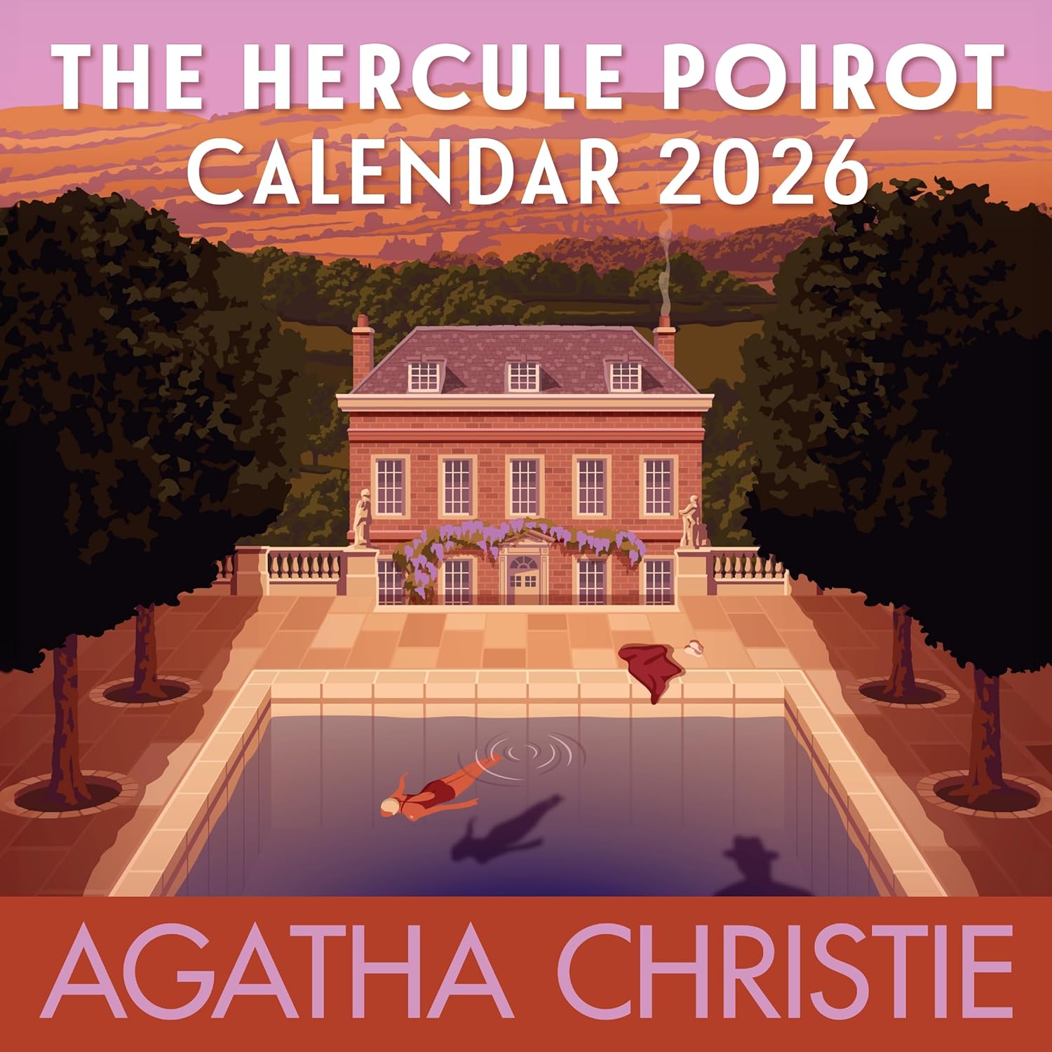 Agatha Christie's Hercule Poirot Calendar 2026