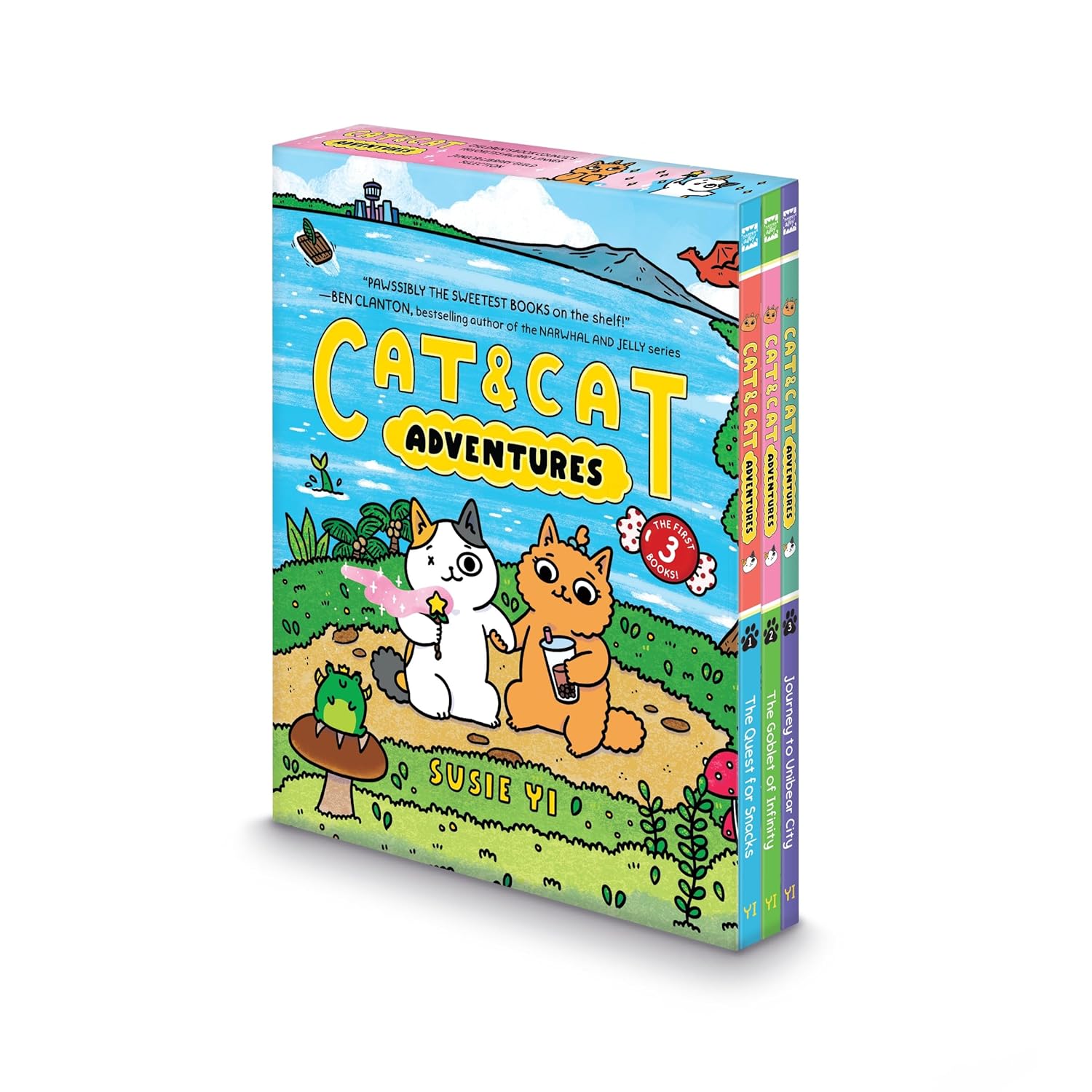 Cat & Cat Adventures 3-Book Box Set: A Graphic Novel