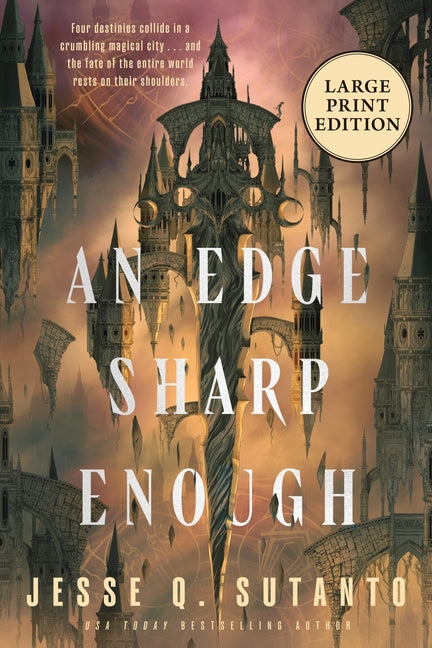 An Edge Sharp Enough: A Novel (Large Print)