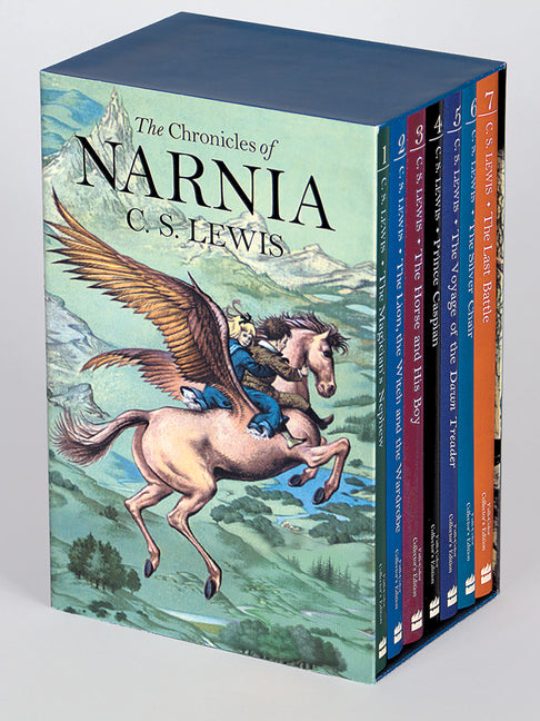The Chronicles of Narnia Full-Color Paperback 7-Book Box Set: The Magician's Nephew, the Lion, the Witch and the Wardrobe, the Horse and His Boy, Prince C