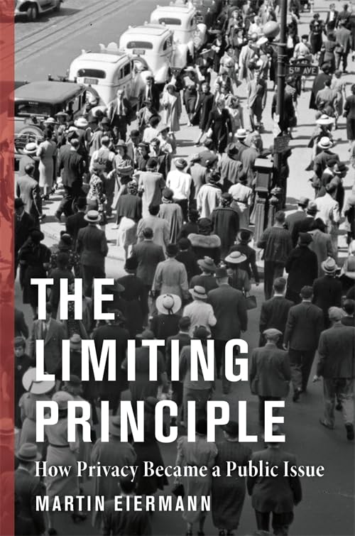 Limiting Principle How Privacy Became a Public Issue