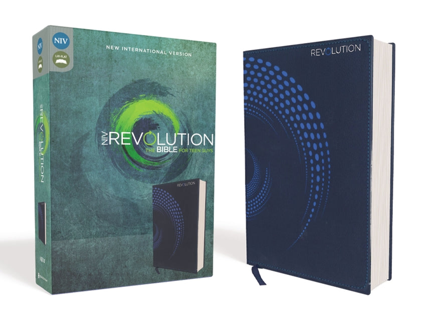 NIV, Revolution Bible, Imitation Leather, Blue: The Bible for Teen Guys (Special)