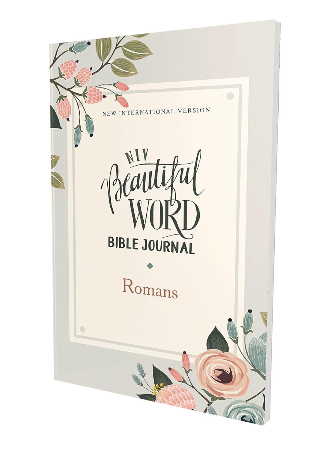 Niv, Beautiful Word Bible Journal, Romans, Paperback, Comfort Print