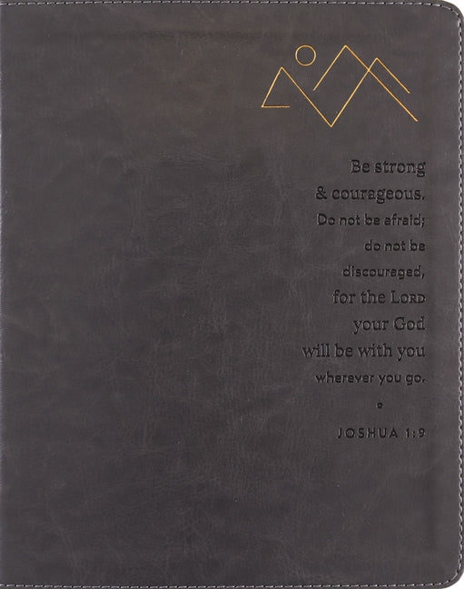 Niv, Journal the Word Bible (Perfect for Note-Taking), Double-Column, Leathersoft, Gray, Red Letter, Comfort Print: Reflect, Take Notes, or Create Art