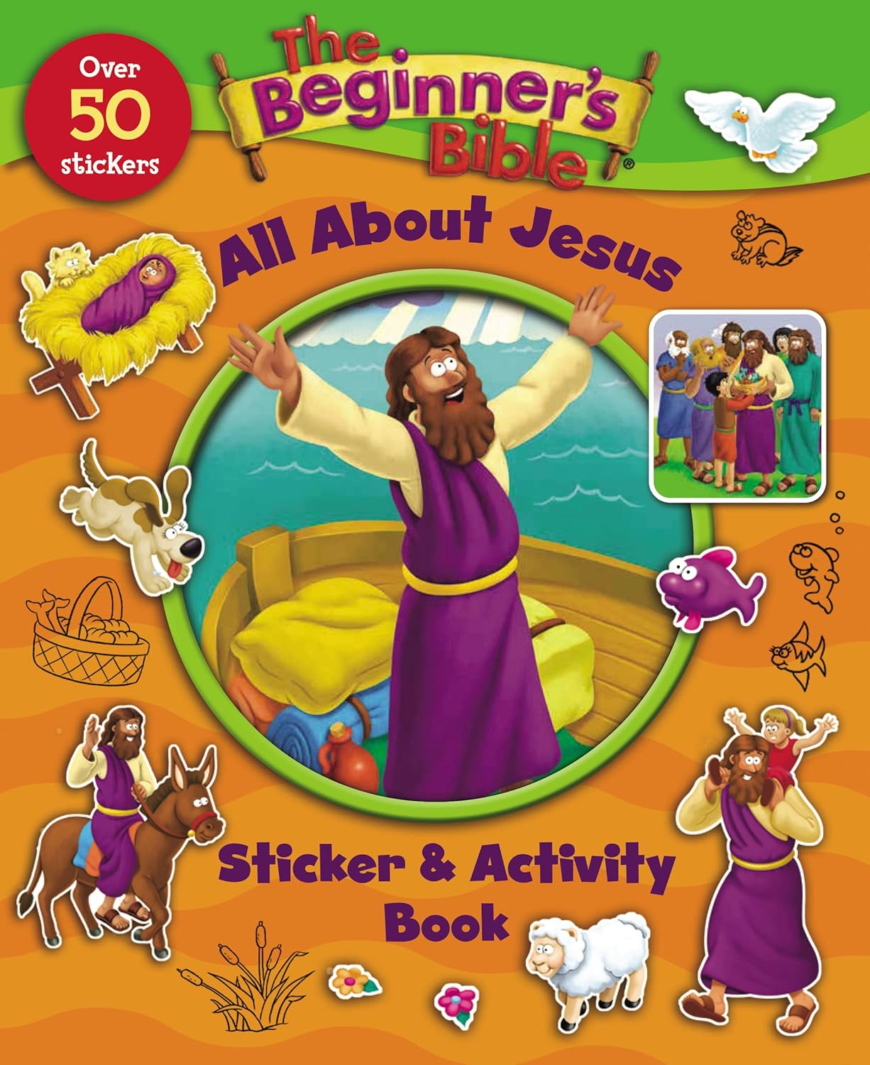 The Beginner's Bible All about Jesus Sticker and Activity Book