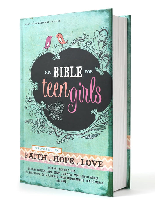 Bible for Teen Girls-NIV: Growing in Faith, Hope, and Love