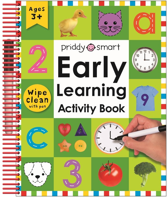 Early Learning Activity Book (Wipe Clean Activity Book): With Practical Exercises and Activities to Do Again and Again [With 2 Wipe-Clean Pens]