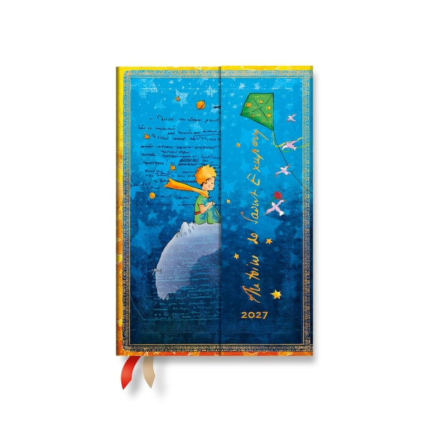 2027 Saint-Exupery, the Little Prince Mini Hardcover 12-Month Daily Planner, 416pg, 80gsm by Paperblanks (Embellished Manuscripts Collection)