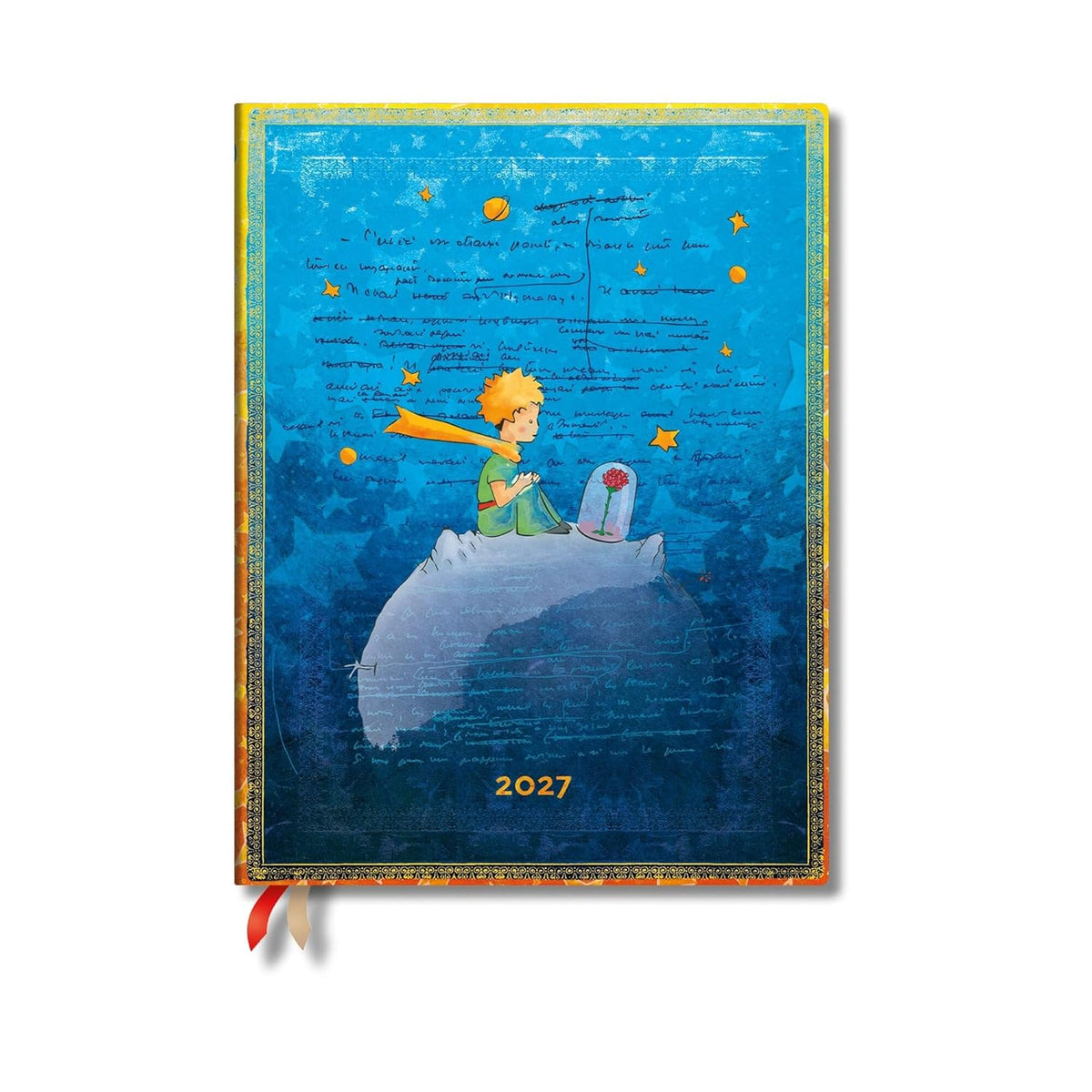 2027 Saint-Exupery, the Little Prince Ultra Vertical Softcover 12-Month Weekly Planner, 176pg, 100gsm by Paperblanks (Embellished Manuscripts Collecti