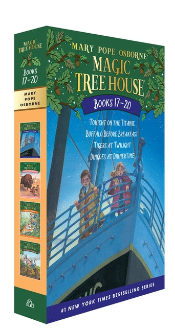 Magic Tree House Books 17-20 Boxed Set: Tonight on the Titanic; Buffalo Before Breakfast; Tigers at Twilight; Dingoes at Dinnertime