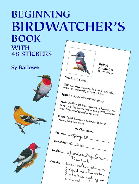 Beginning Birdwatcher's Book: With 48 Stickers [With 48]