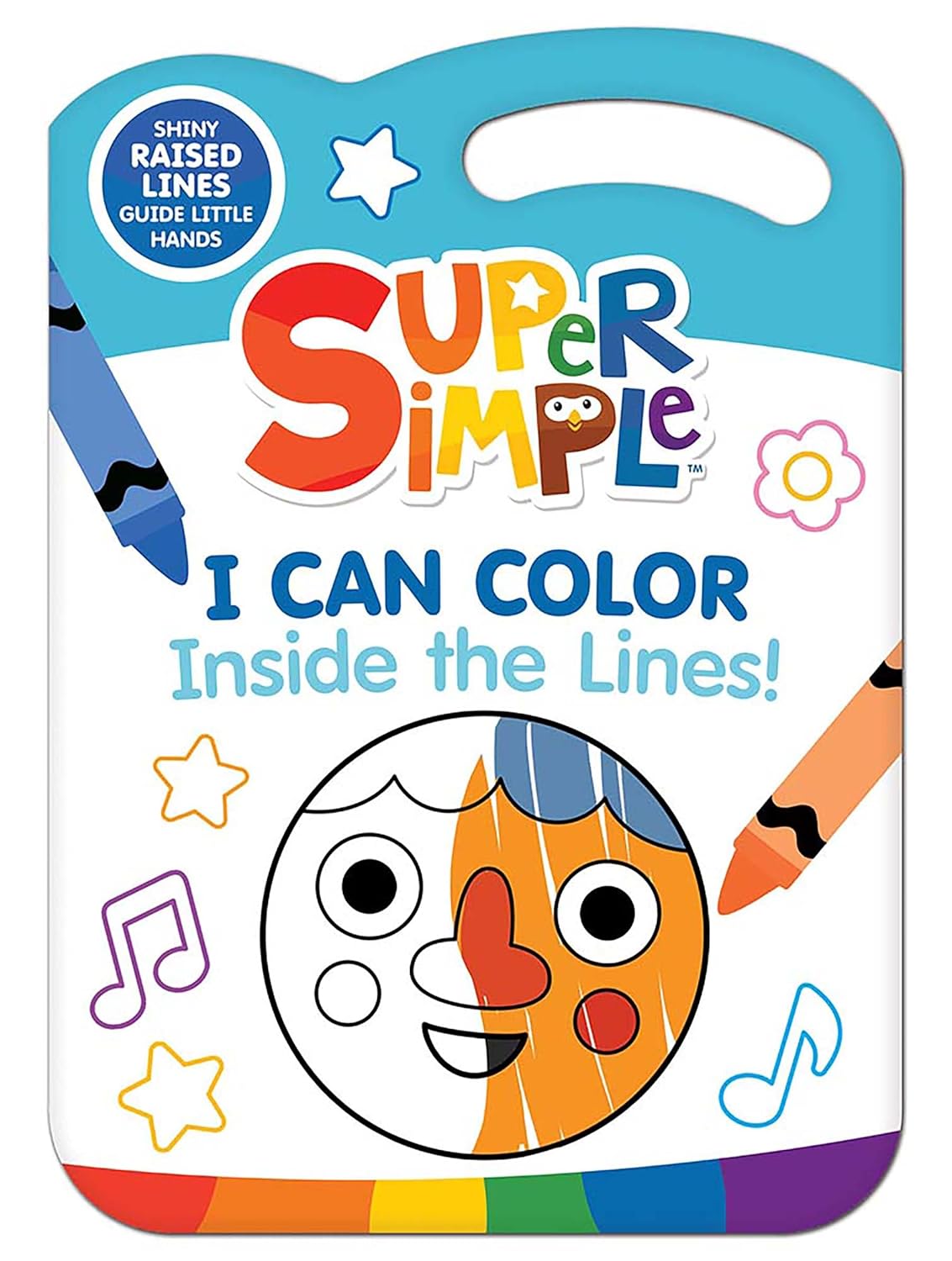 Super Simple I Can Color Inside the Lines!