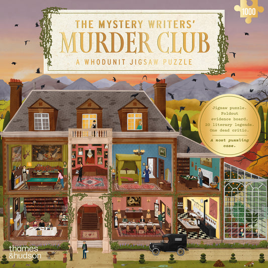 The Mystery Writers' Murder Club: A Whodunit Jigsaw Puzzle