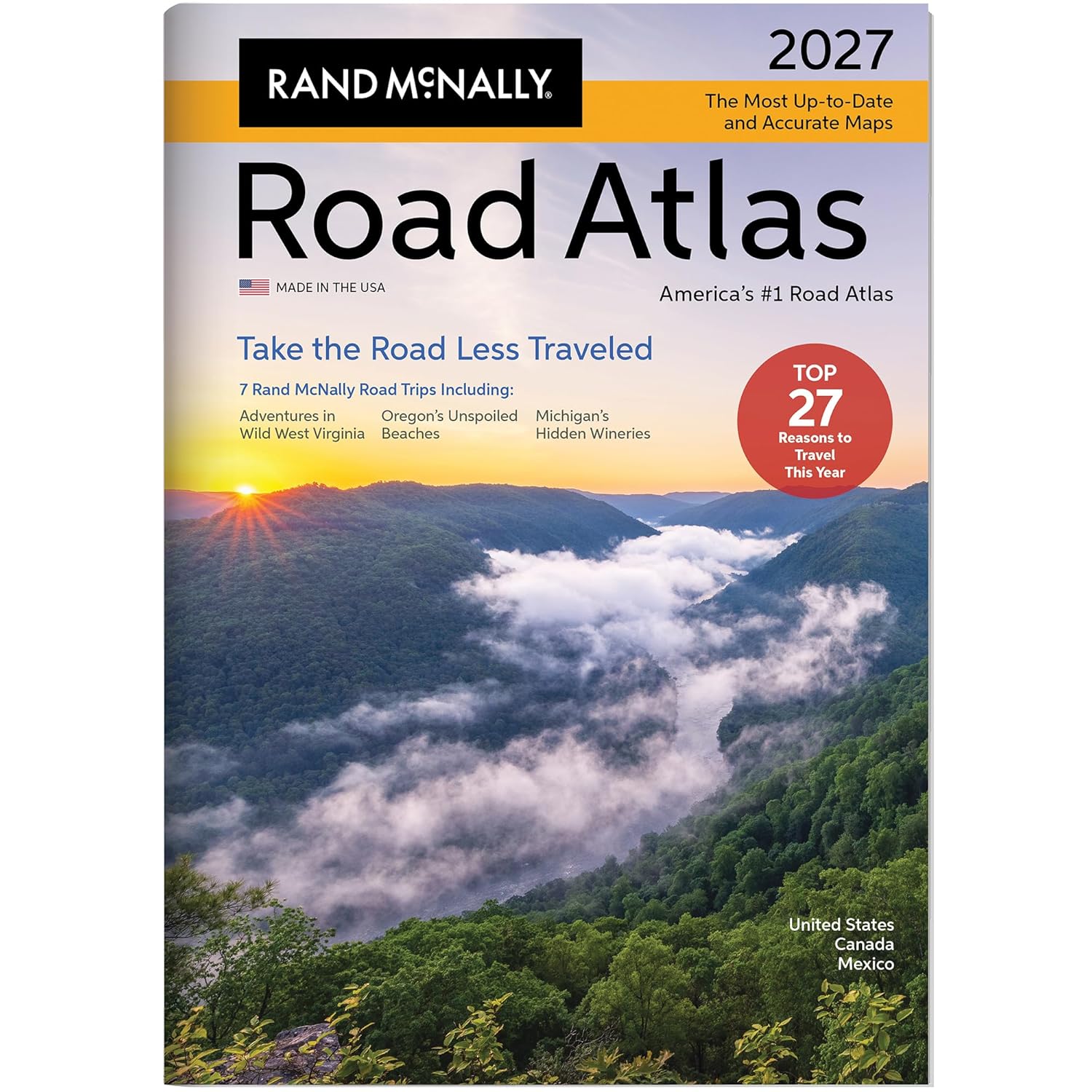 Rand McNally 2027 Road Atlas
