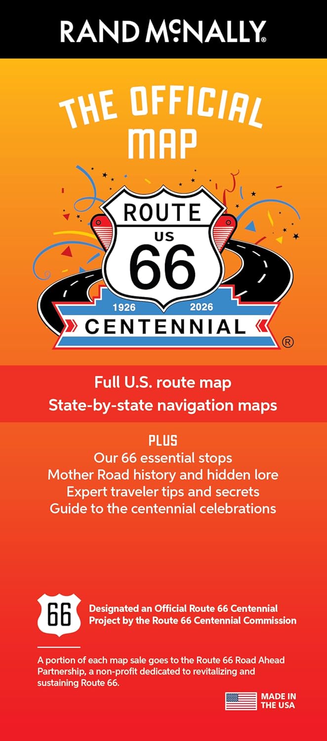 Rand McNally the Official Route 66 Centennial Map