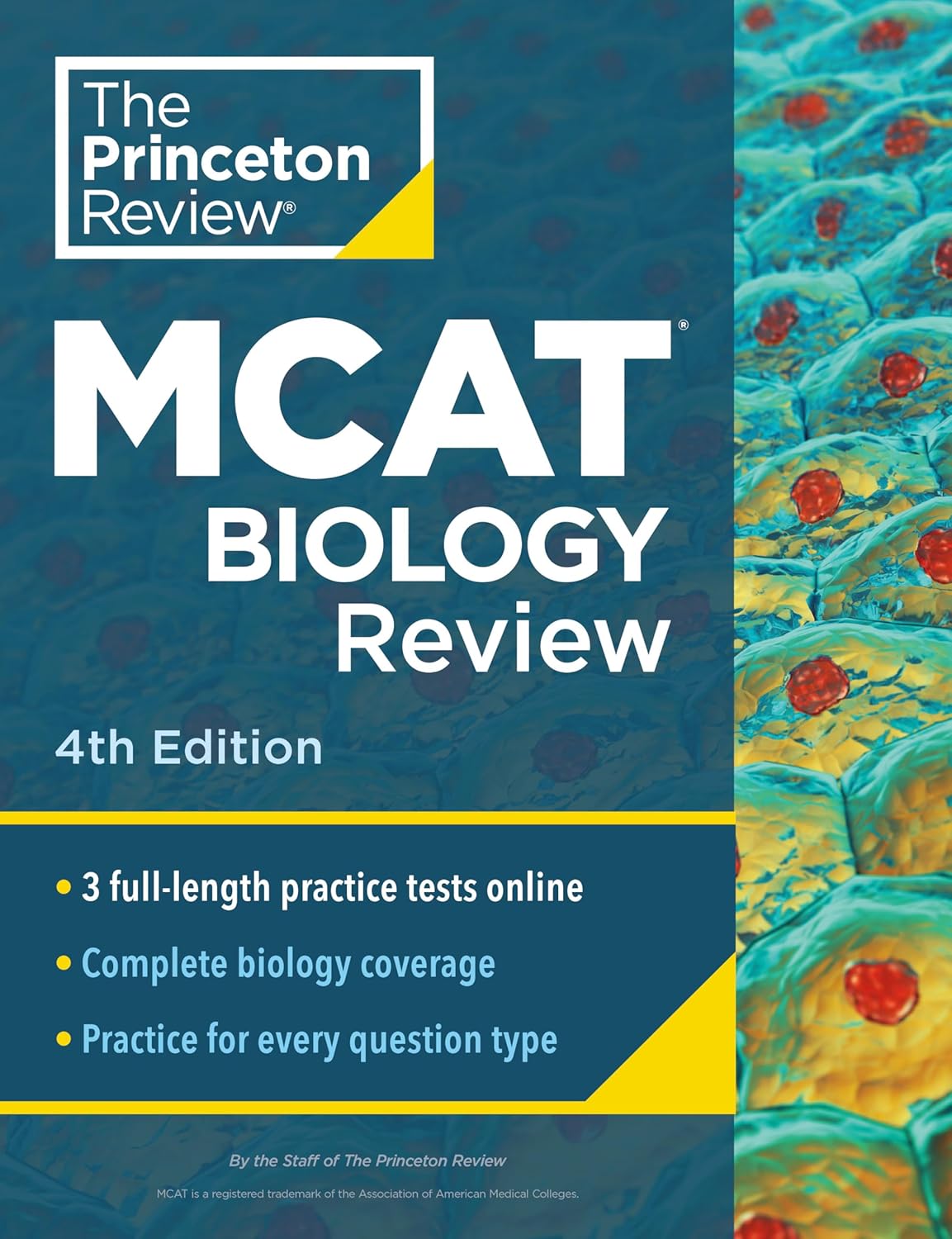 Princeton Review MCAT Biology Review, 4th Edition: Complete Content Prep + Practice Tests