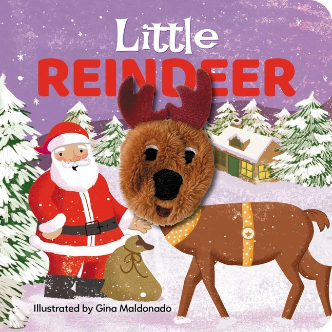 Little Reindeer: Finger Puppet Book: Board Book with Finger Puppet