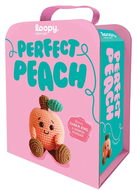 Perfect Peach: Crochet Book & Kit