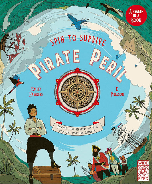 Spin to Survive: Pirate Peril: Decide Your Destiny with a Pop-Out Fortune Spinner!