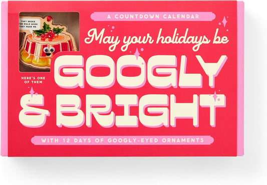 Googly & Bright Holiday Ornament Countdown Calendar