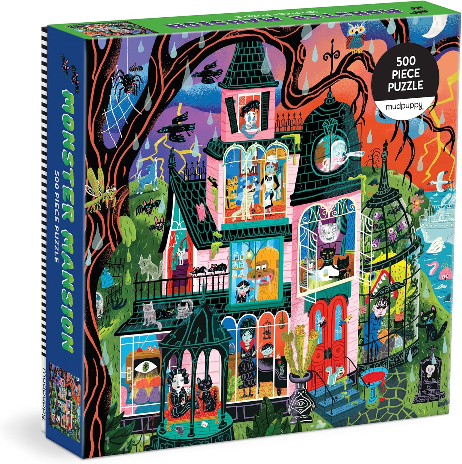 Monster Mansion 500 Piece Family Puzzle