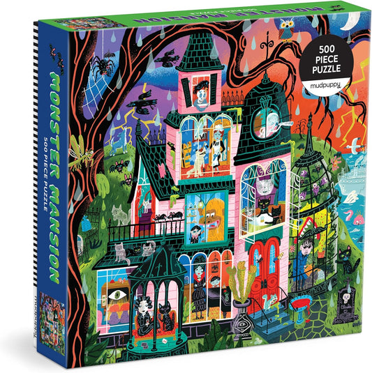 Monster Mansion 500 Piece Family Puzzle