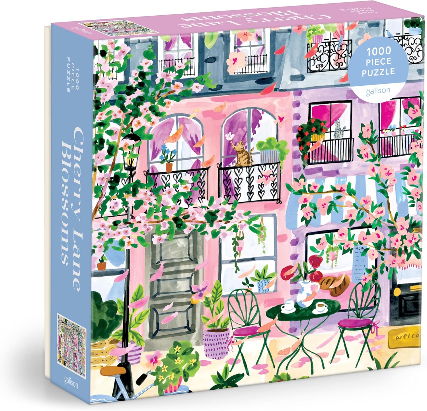 Cherry Lane Blossoms 1000 Piece Puzzle