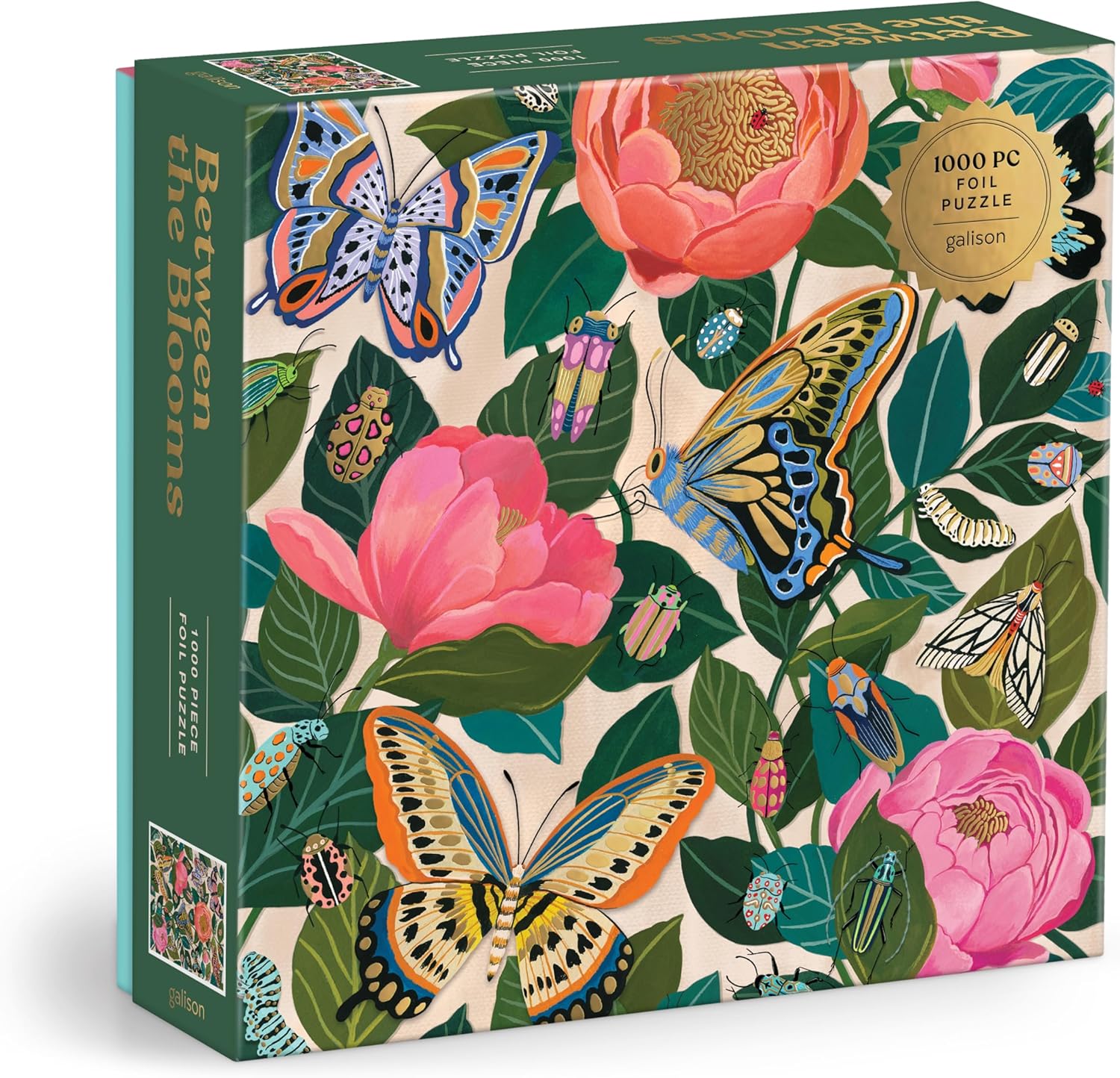 Between the Blooms 1000 Piece Foil Puzzle