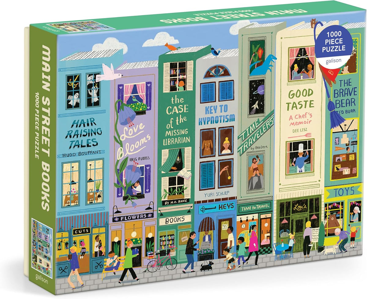 Main Street Books 1000 Piece Puzzle