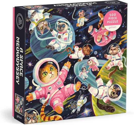 A Space Meowdyssey 500 Piece Puzzle