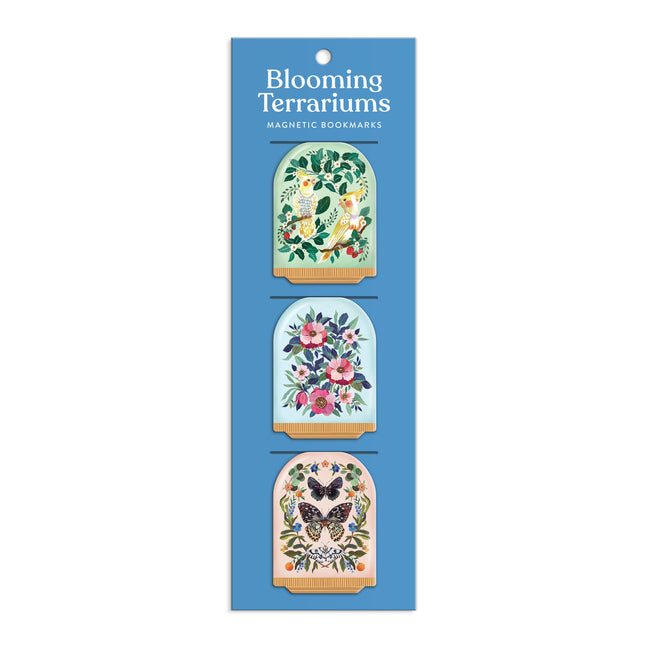 Blooming Terrariums Magnetic Bookmarks