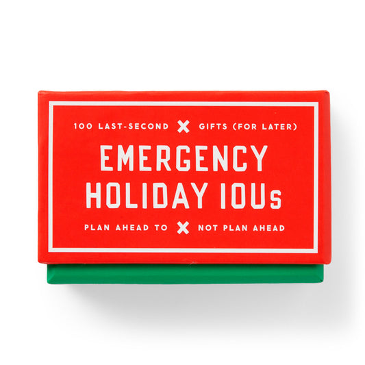 Emergency Ious Card Set