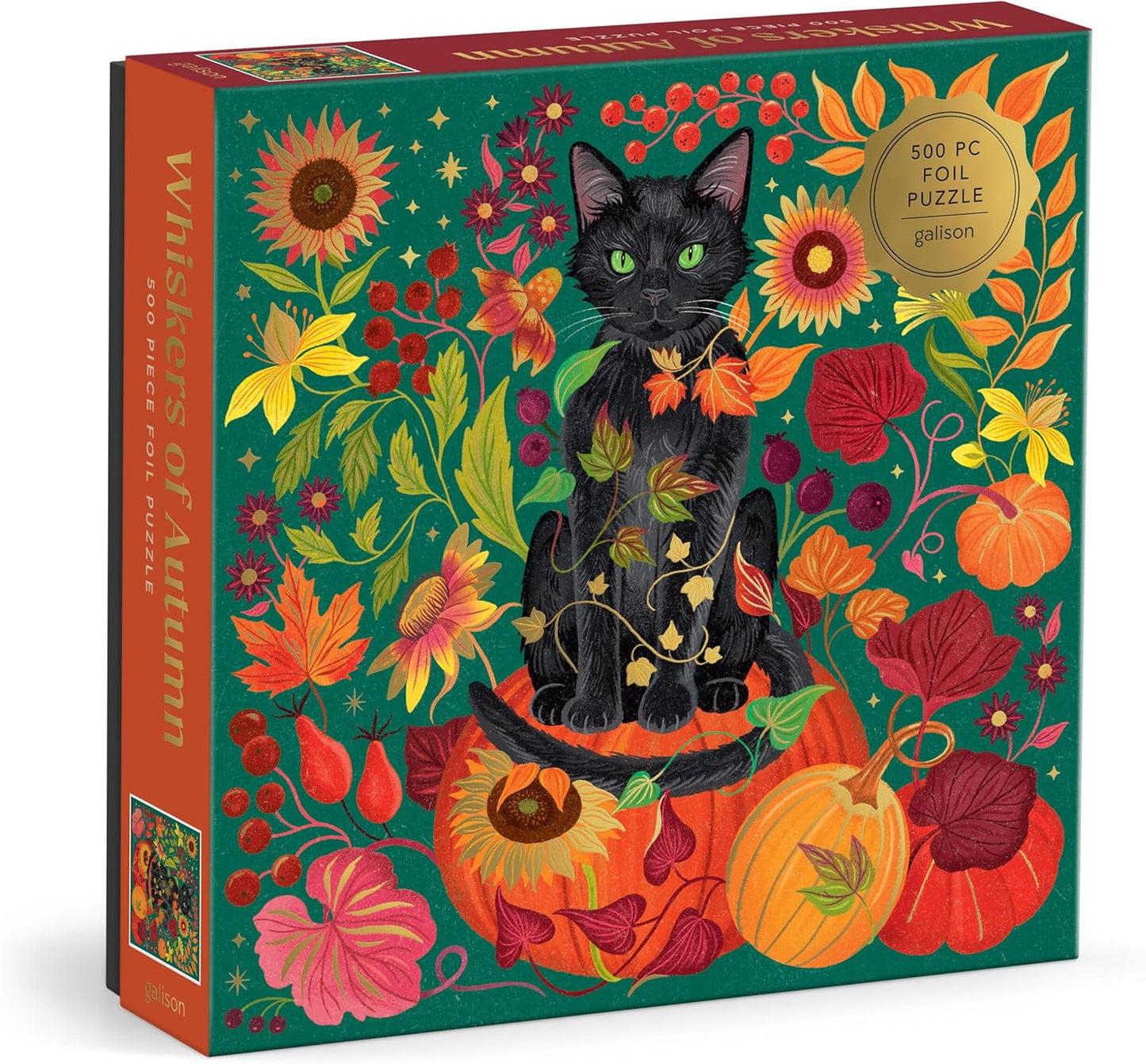 Whiskers of Autumn 500 Piece Foil Puzzle