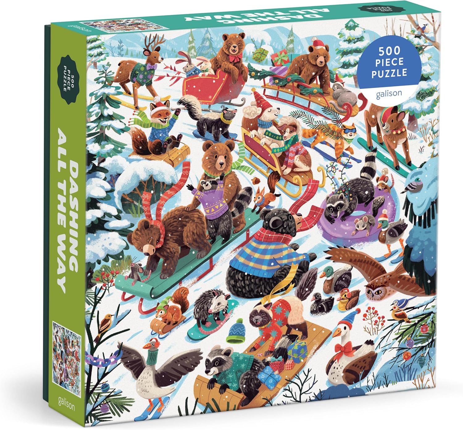 Speed Demons 500 Piece Puzzle