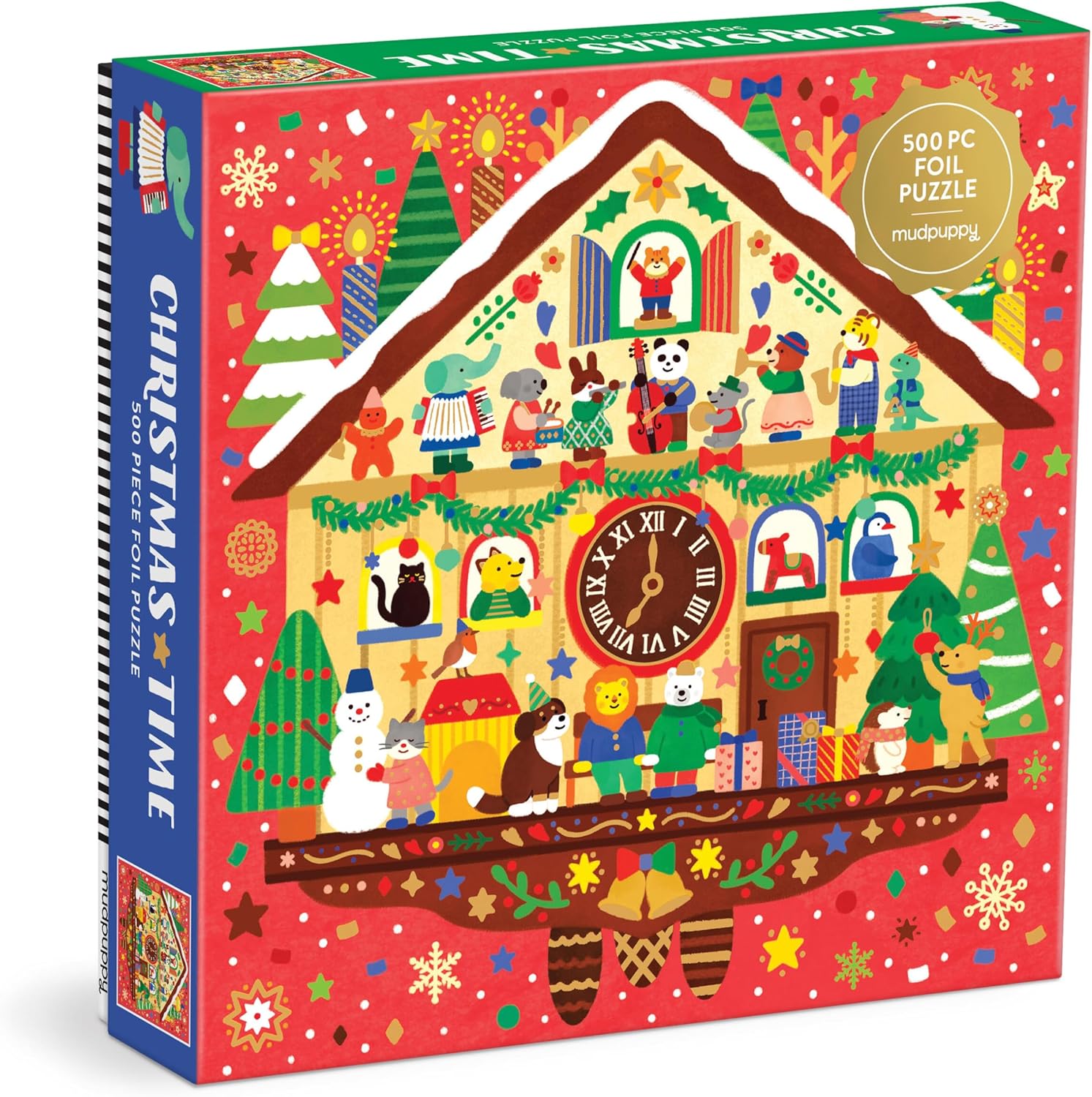 Christmas Time 500 Piece Foil Puzzle
