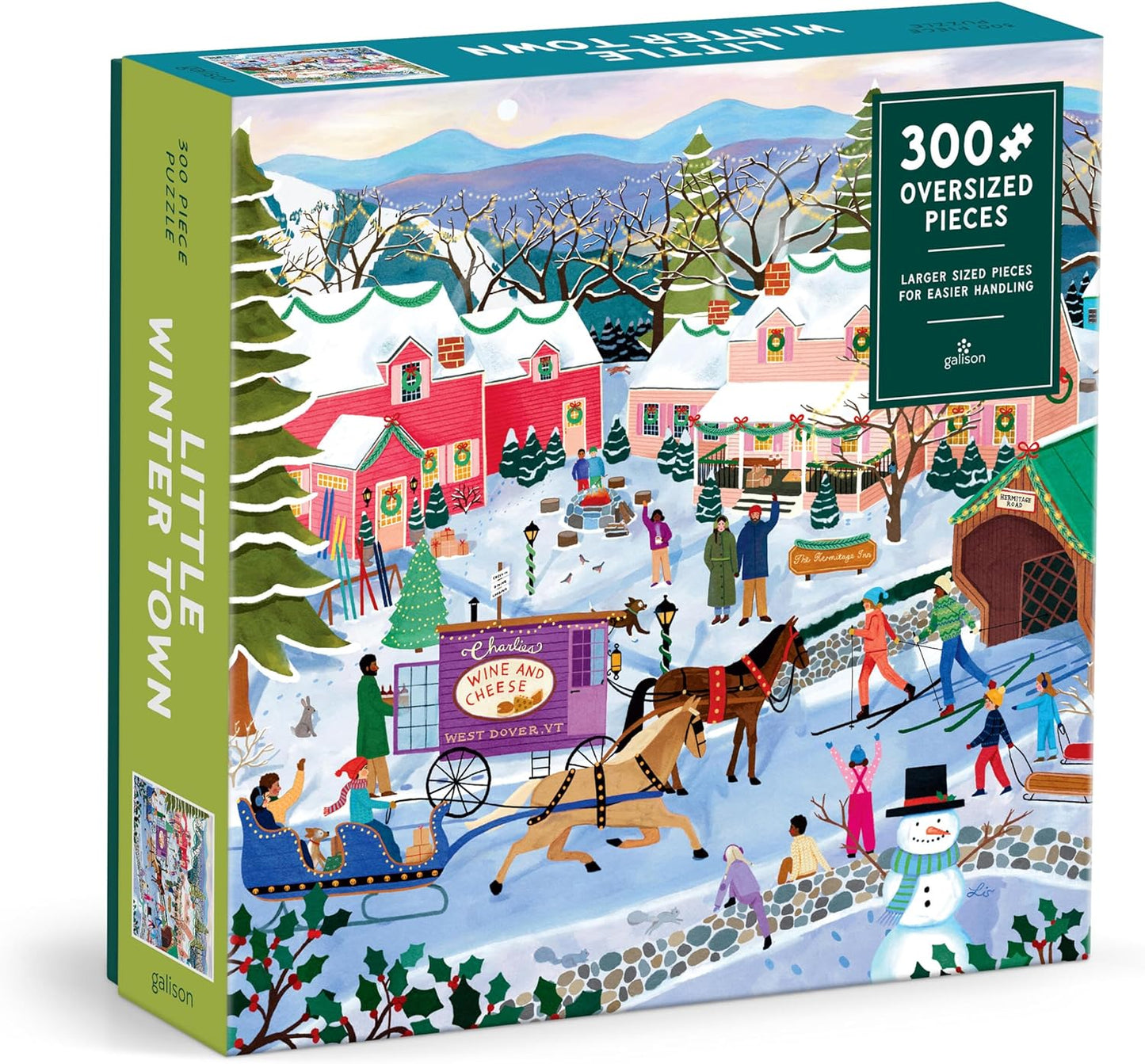 Christmas Winter Village 300 Piece Puzzle