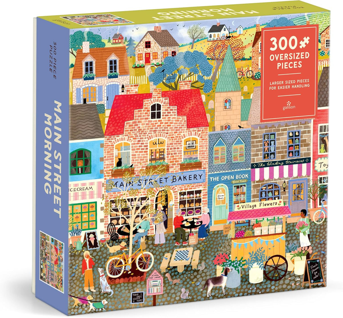 Evergreen Main Street Village 300 Piece Puzzle