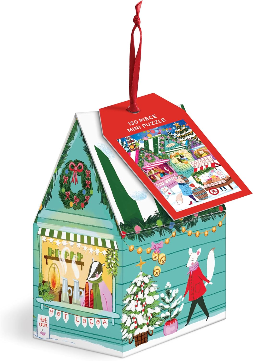 Holiday Market 130 Piece Puzzle Ornament