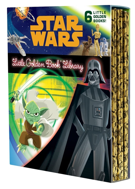 The Star Wars Little Golden Book Library (Star Wars): The Phantom Menace; Attack of the Clones; Revenge of the Sith; A New Hope; The Empire Strikes Back;
