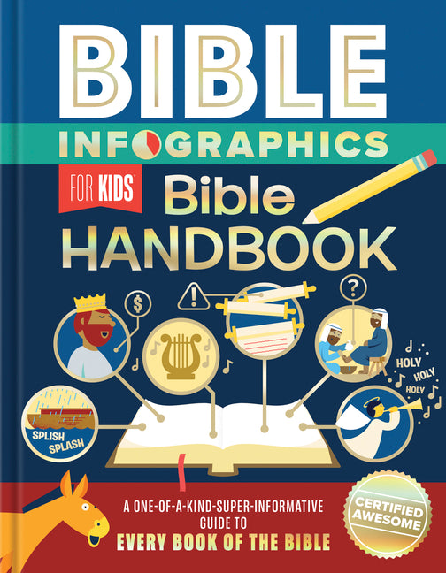 Bible Infographics for Kids Bible Handbook: A One-Of-A-Kind-Super-Informative Guide to Every Book of the Bible